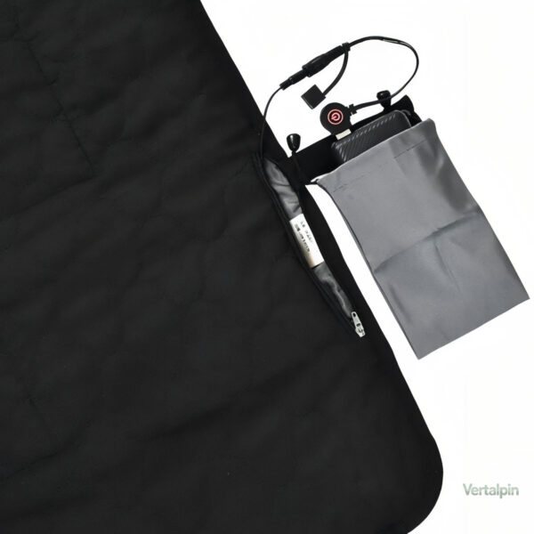 Confort au camping : tapis chauffant adaptable