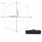 Tarp léger pour protection lors de randonnées