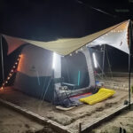 Tarp idéal pour camping et activités extérieures