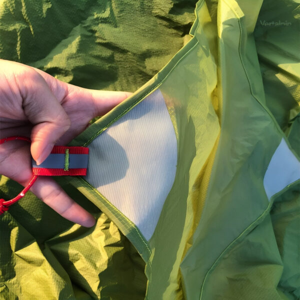 Tarp de randonnée, protection contre les intempéries
