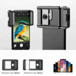 Monoculaire pour smartphone, 60X, parfait pour les aventuriers