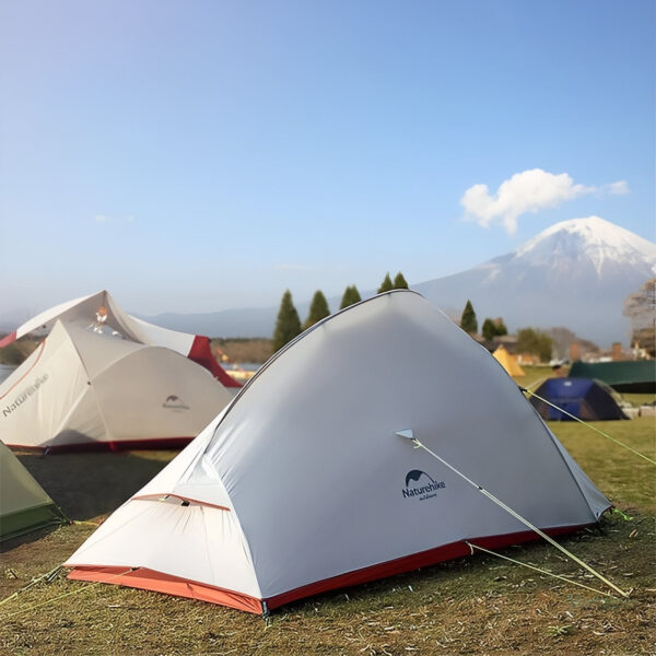 Tente de camping pour une personne, adaptée aux randonneurs