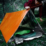 Tente de survie pour bivouac en plein air
