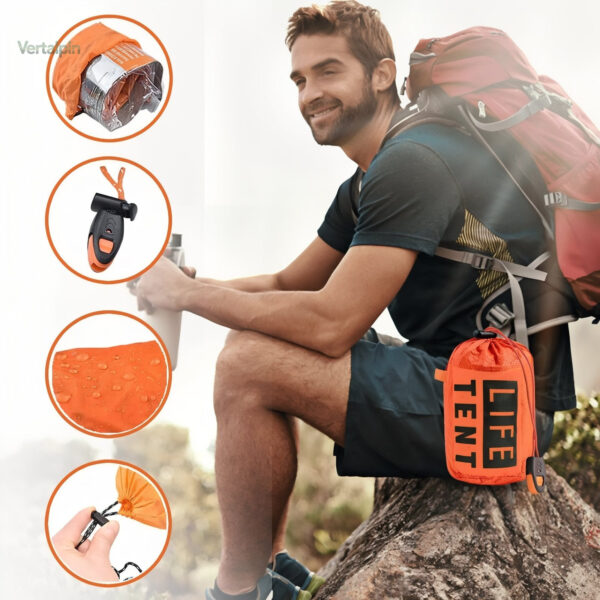 Tente de bivouac facilement transportable