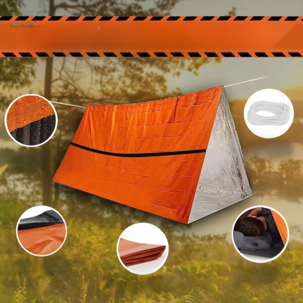 Tente Bivouac avec protection contre les intempéries