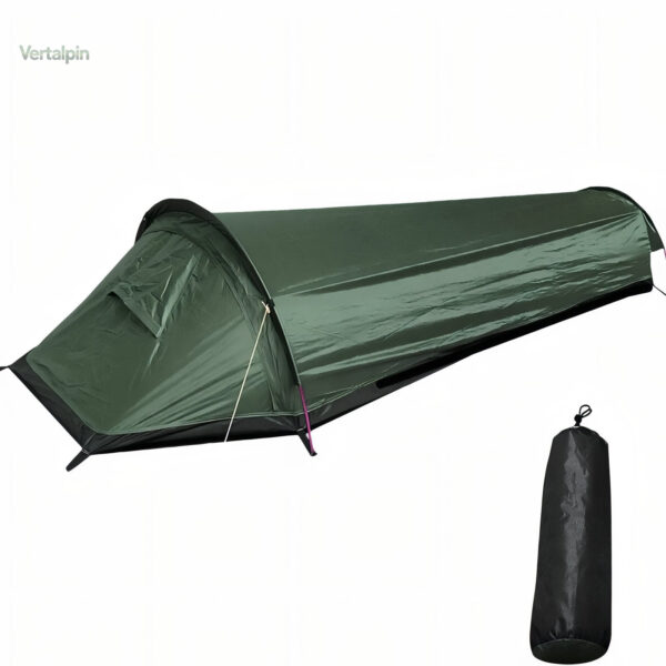 Tente de camping légère, parfaite pour la randonnée solitaire