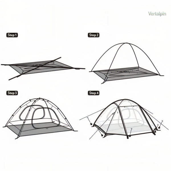 Tente 3 places pour outdoor