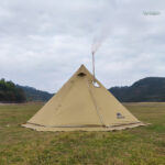 Tente 4 saisons pour camping en hiver
