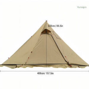 Tipi spacieuse pour 4-6 campeurs