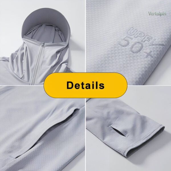 Veste UPF 50+ pour les activités en plein air