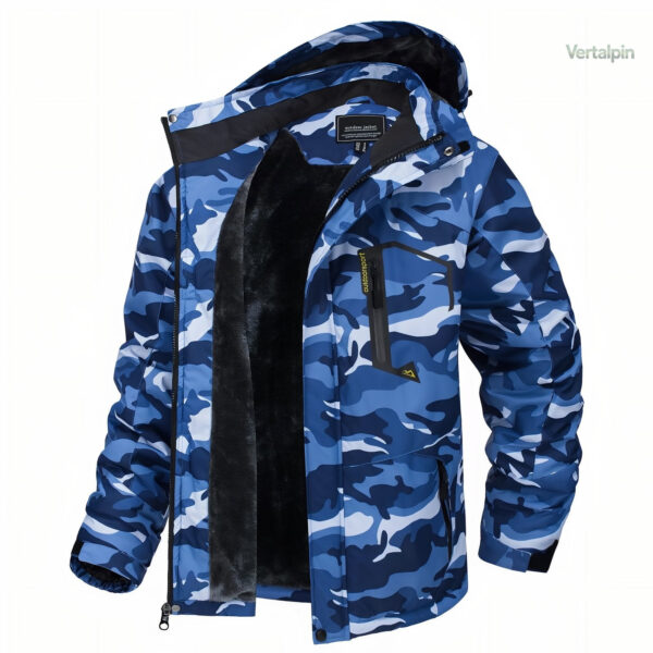 Veste de randonnée avec motifs camouflage pour se fondre