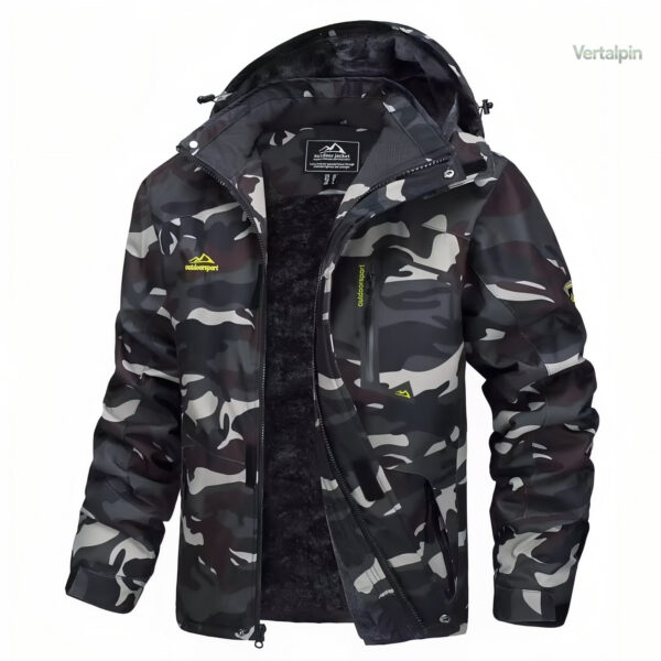 Veste camouflage légère, idéale pour le trekking