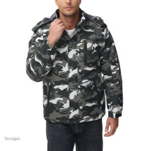 Veste de randonnée camo, protection contre les intempéries