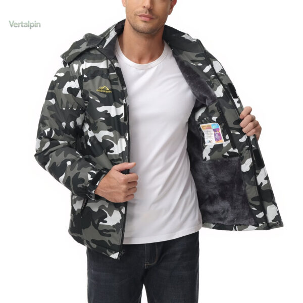 Veste de randonnée camouflée, parfaite pour les excursions