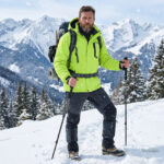 Veste imperméable pour homme en randonnée