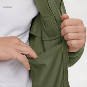 Veste Polaire de style militaire pour extérieur