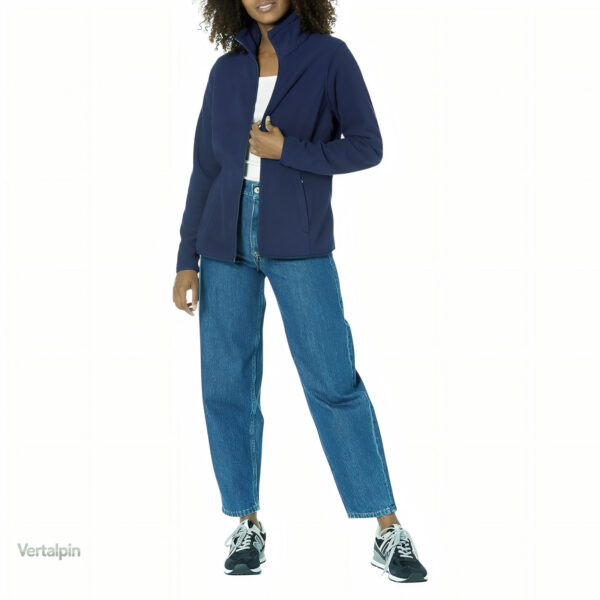 Veste polaire isolante pour randonnées hivernales