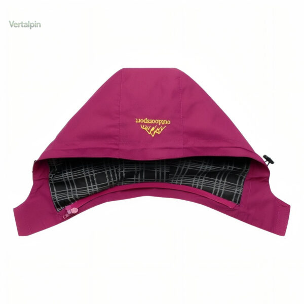 Veste de randonnée avec protection contre la pluie